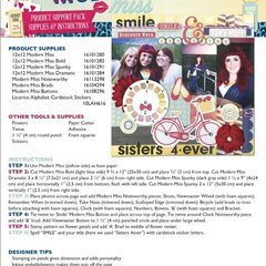 Sisters 4-Ever featuring Modern Miss from Bo Bunny