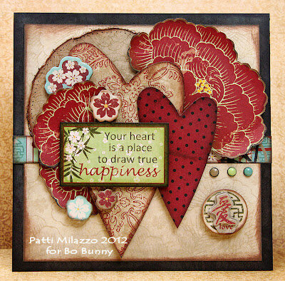 Happiness by Patti Milazzo featuring Serenity from Bo Bunny