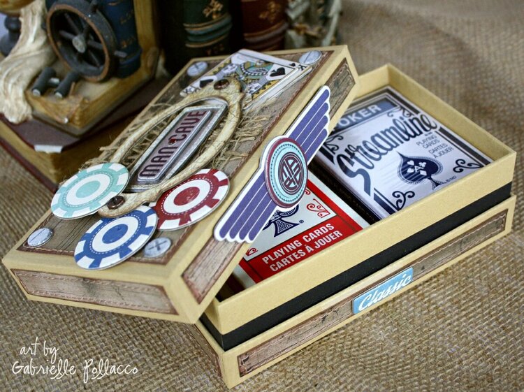 Playing Card Storage Box by Gabrielle Pollacco