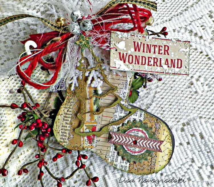 Winter Wonderland Card- Lisa Novogrodski