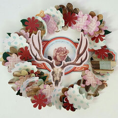 Stag Wreath