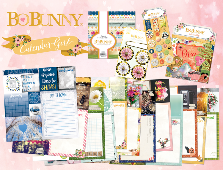 New Calendar Girl Collection from Bo Bunny