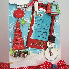 Things to Do Christmas Clipboard