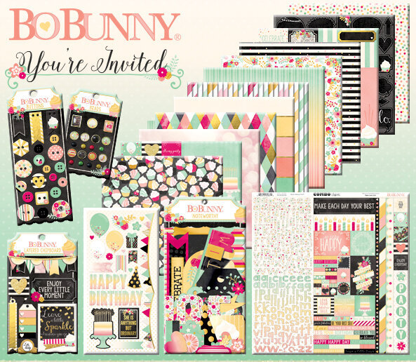 Bo Bunny You&#039;re Invited Collection