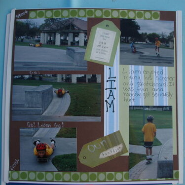 Liams page of skating and scooting