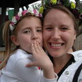 Riley and Aunt Dara at the Renn Faire 4-06