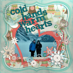 Lake Louise: Cold hands, warm hearts!