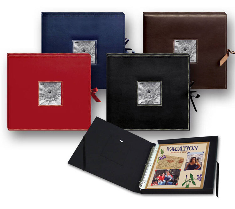 Pioneer Photo Albums Sewn Scrapbook Box