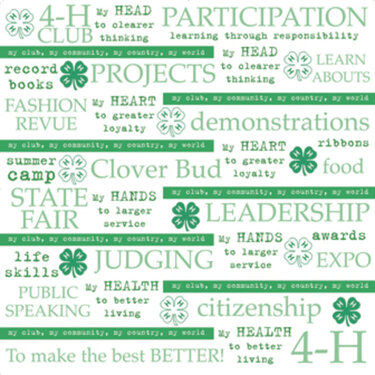 4-H Phrase paper from it takes two
