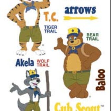 it takes two Cub Scout pals sticker