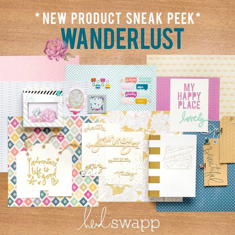 New Heidi Swapp Wanderlust Collection