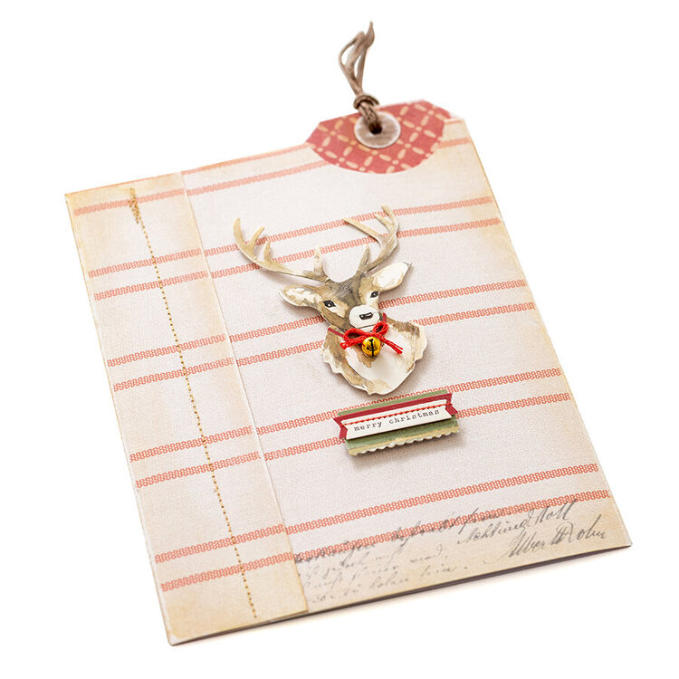 Winter Wonderland Matchbook Style Card