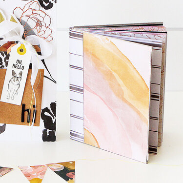 Honey &amp; Spice Mini Album Made From Cards by Heidi Swapp