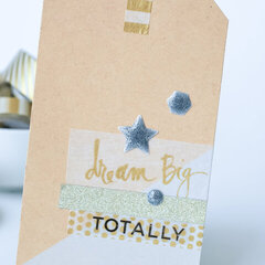 Cards and Tags from the Heidi Swapp Media Team featuring her Sticker and Embellishments