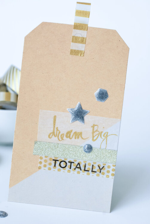 Cards and Tags from the Heidi Swapp Media Team featuring her Sticker and Embellishments