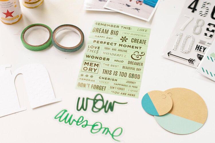 Beautiful Inspiration featuring the New Heidi Swapp Sticker Refresh Products