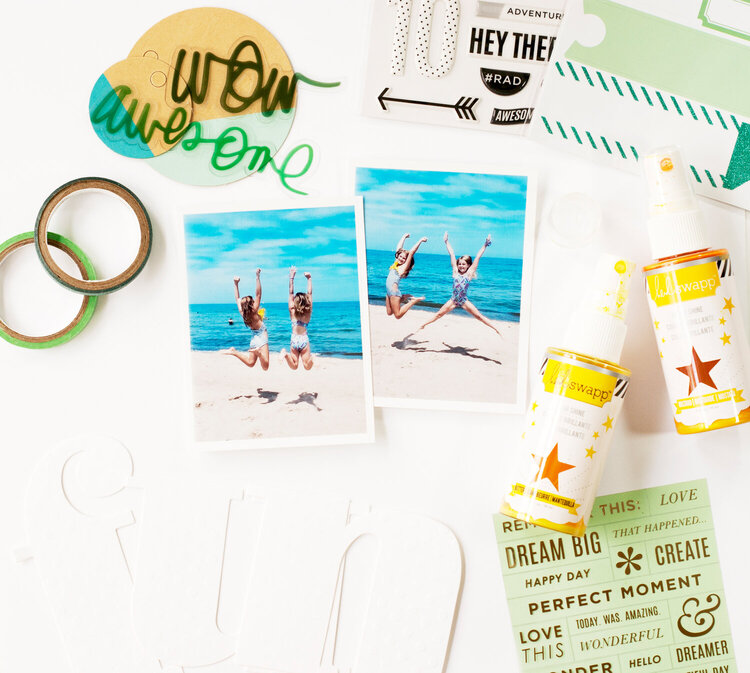 Beautiful Inspiration featuring the New Heidi Swapp Sticker Refresh Products