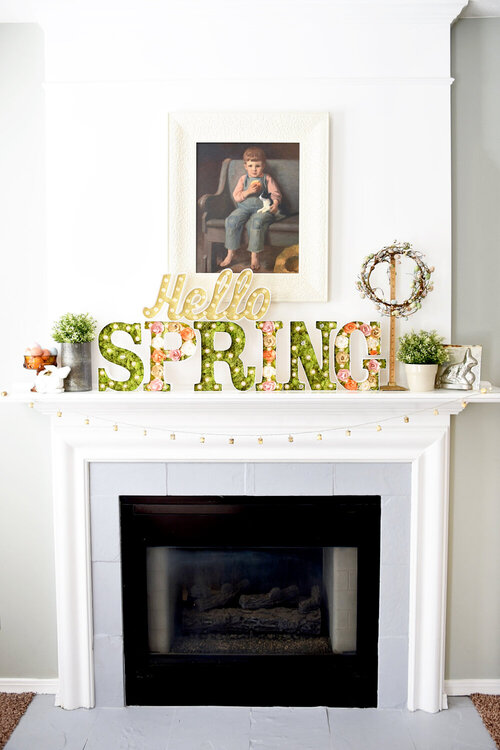 So Much Fun with the New Heidi Swapp Spring and 10&quot; Marquee Love Letters