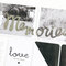 Classic Black/White/Silver Pocket Scrapbook Page by Lindsay Bateman