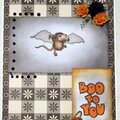 House Mouse Halloween Card
