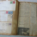 1920s - 1930s scrapbook pages