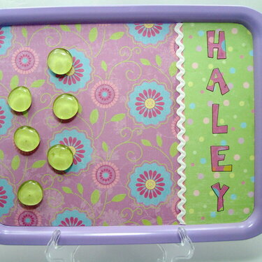 altered cookie sheet