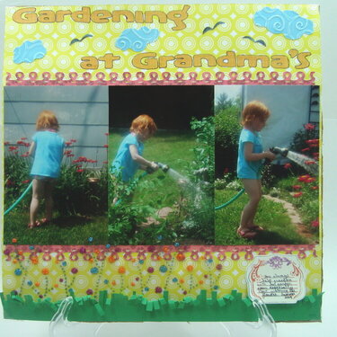 Gardening at Grandma&#039;a