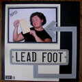 LEAD FOOT