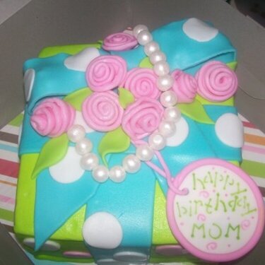 Birthday Cake for Co workers mom
