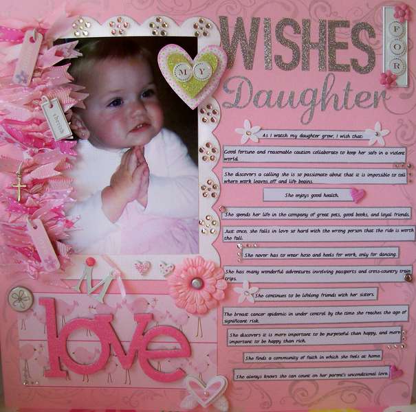 WISHES FOR MY DAUGHTER