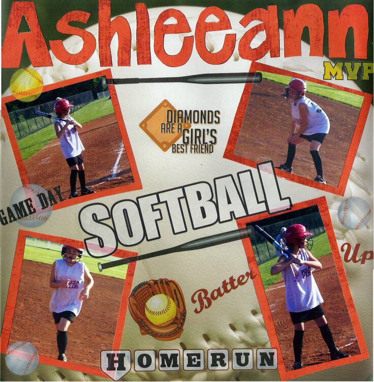 Ashlee&#039;s Softball Page