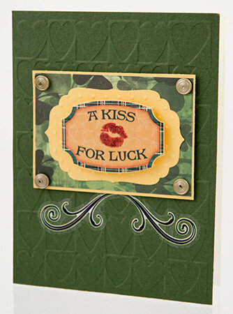 A Kiss for Luck Card