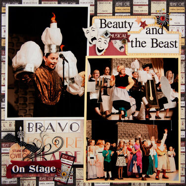 Beauty and the Beast Layout