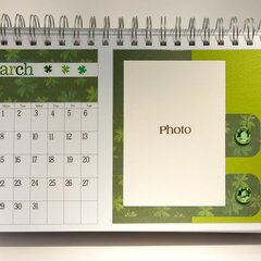 Desktop Flip Calendar - March