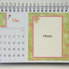 Desktop Flip Calendar - May