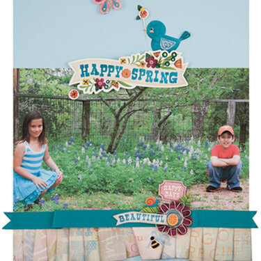 Happy Spring Layout