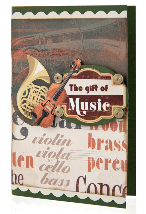 The Gift of Music Card