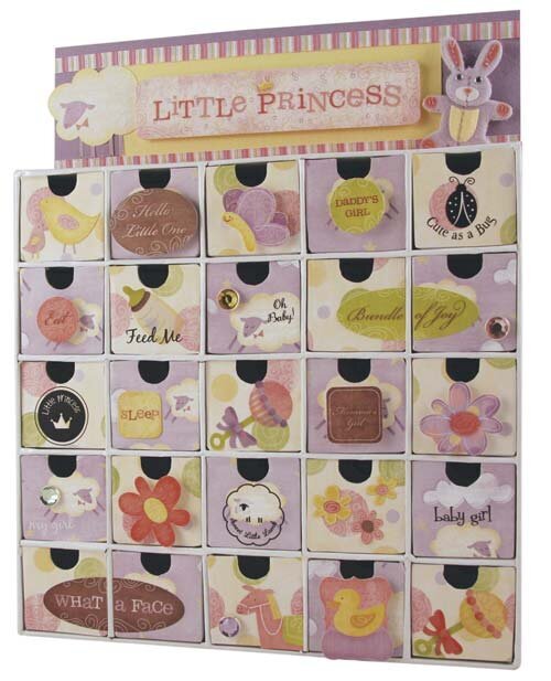 Baby Girl 3D Calendar