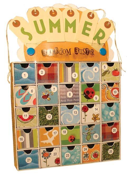 Summer Boredom Buster Calendar