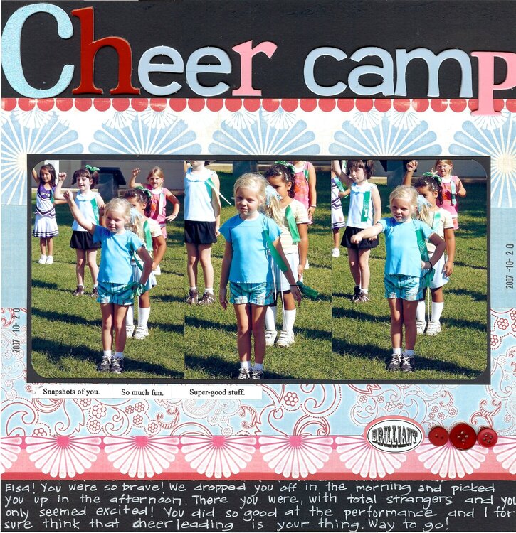Cheer camp