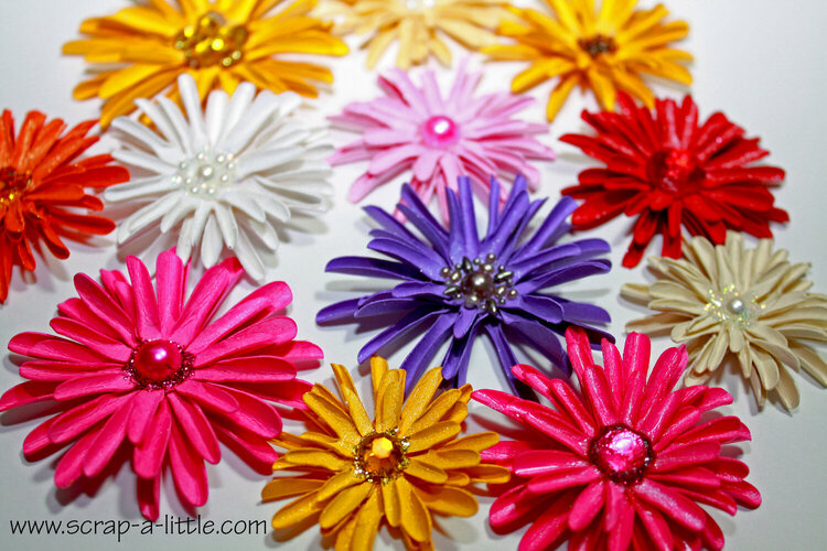 Cardstock Daisies