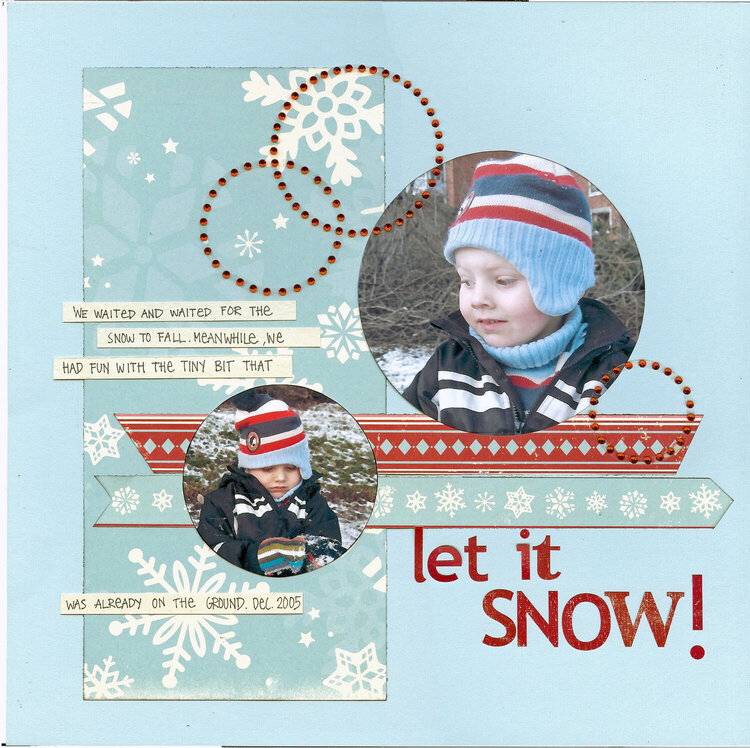let it snow! (Kraft Girl Kits Club)