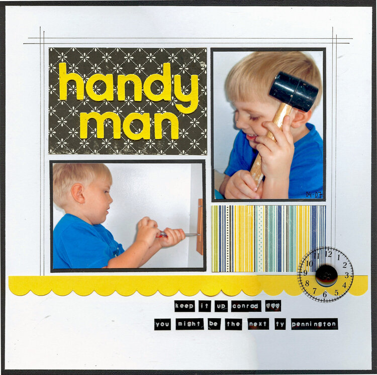 handy man (Kraft Girl Kits)