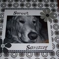 Sweet Sammy - black and white layout