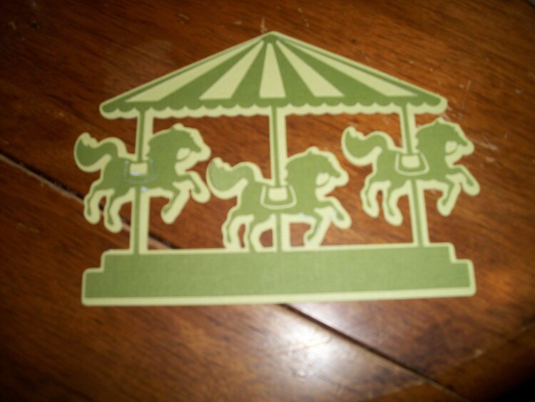 Merry Go Round - Cricut Lite Carousel