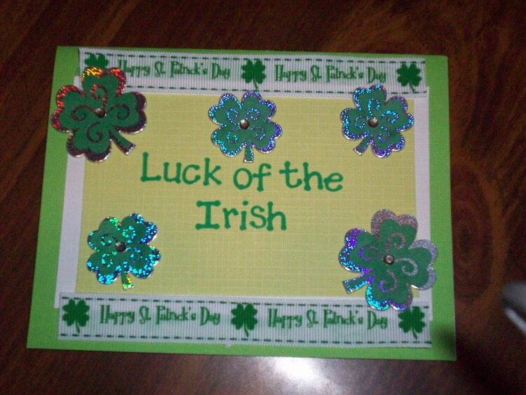 St. Patrick&#039;s Day Card