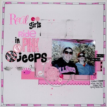 Real Girls Ride in Pink Jeeps