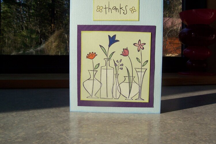 Thank You card