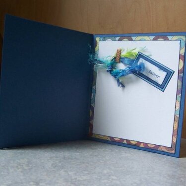 Fathers Day card inside
