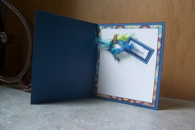 Fathers Day card inside